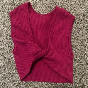 WILD FABLE reversible crop top